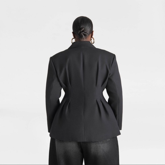 KBB by Kahlana Barfield Black Blazer Sz 2X - Picture 2 of 3